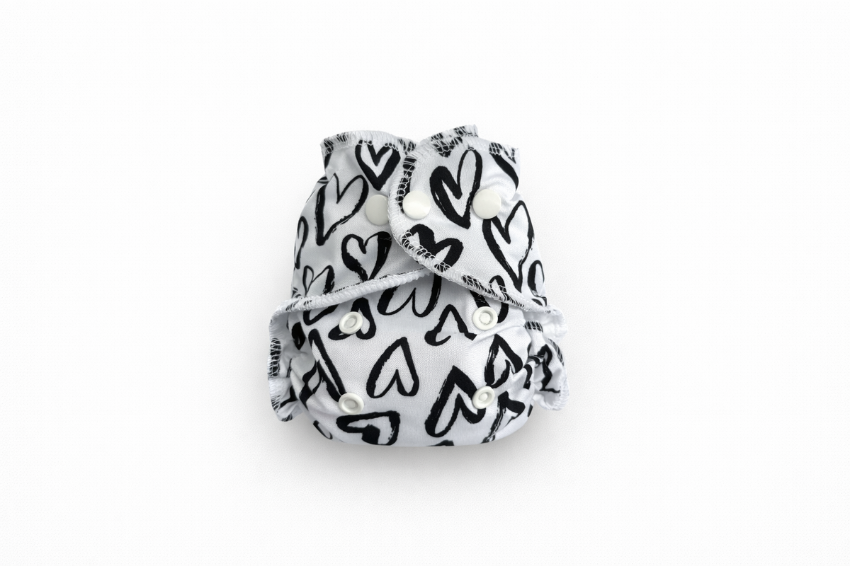 Newborn All in One (One-Piece) Cloth Diaper | Love