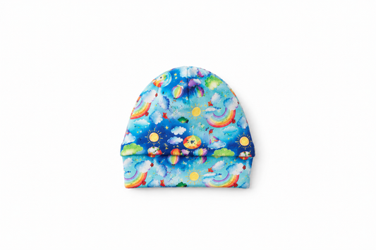 Merino Wool Preemie / Newborn Beanie Hat | After The Storm