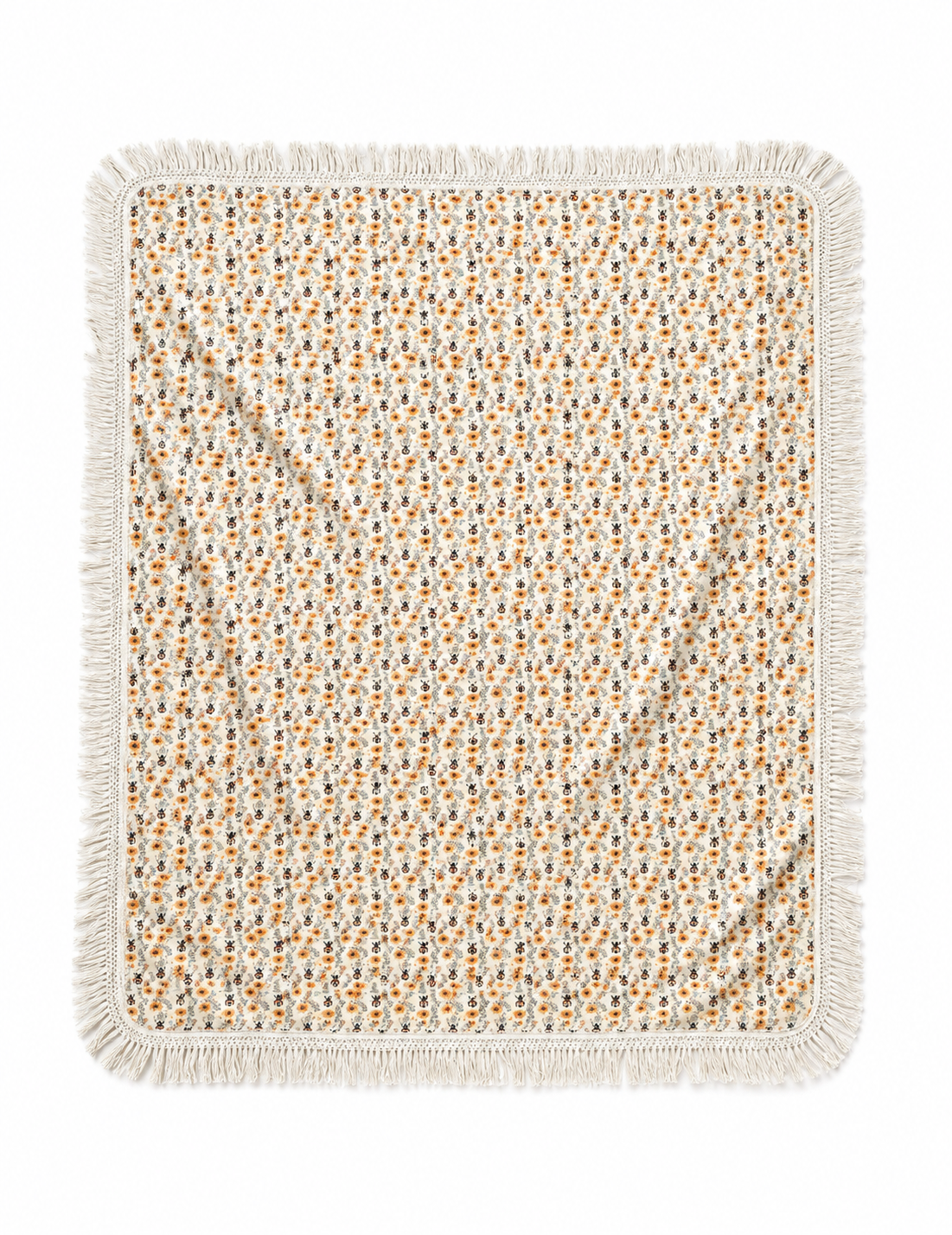 Double-Layer Merino Interlock Blanket | Baby Bees