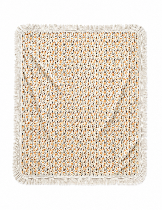 Double-Layer Merino Interlock Blanket | Baby Bees