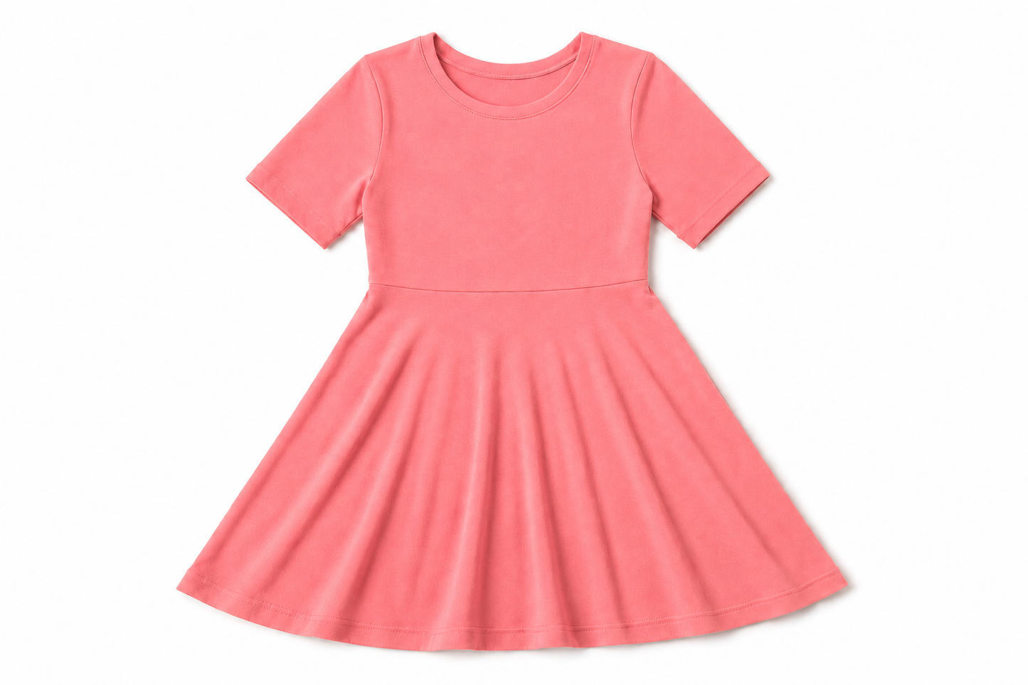 Baby / Toddler / Kids Merino Wool Short Sleeved Skater Dress to Tunic | Winter Sunset