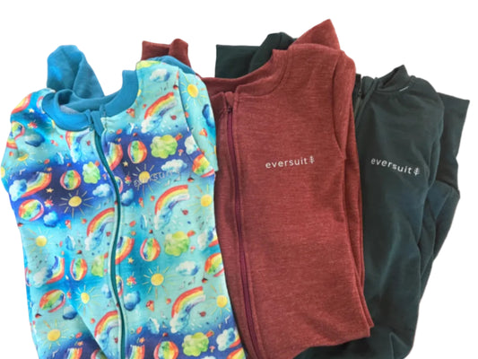 Limited Edition Merino Wool Zippered Eversuit™ Sleeper | After the Storm