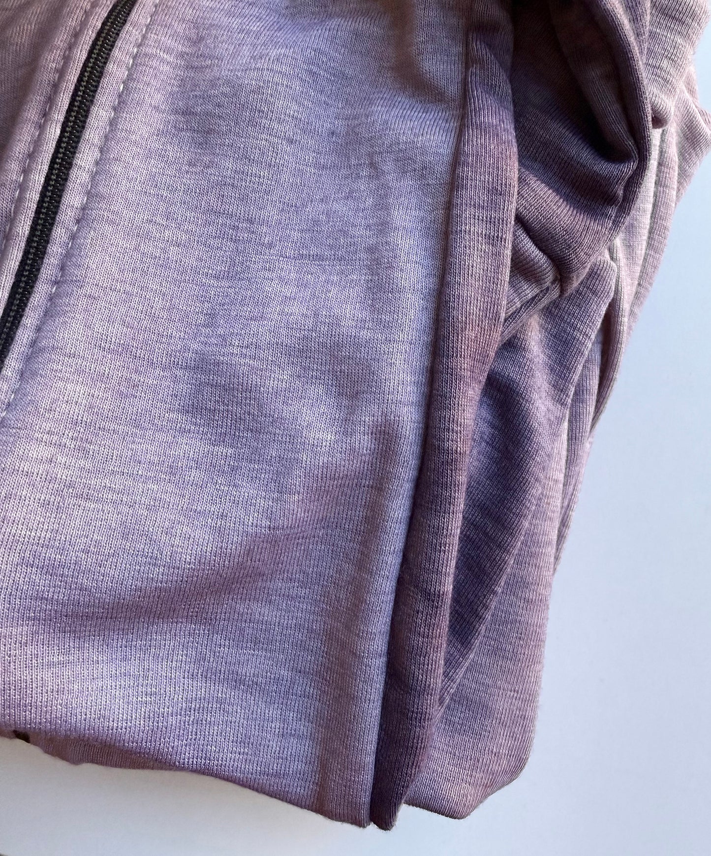 Merino Wool Zippered Sleeper | Moon Mist