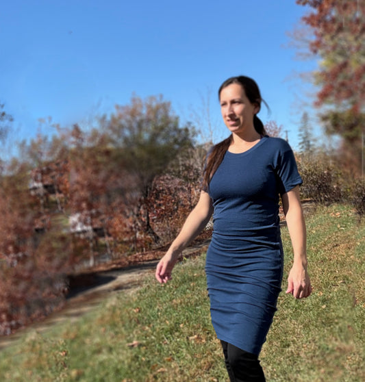 Ladies Merino T Shirt Dress | OCEAN