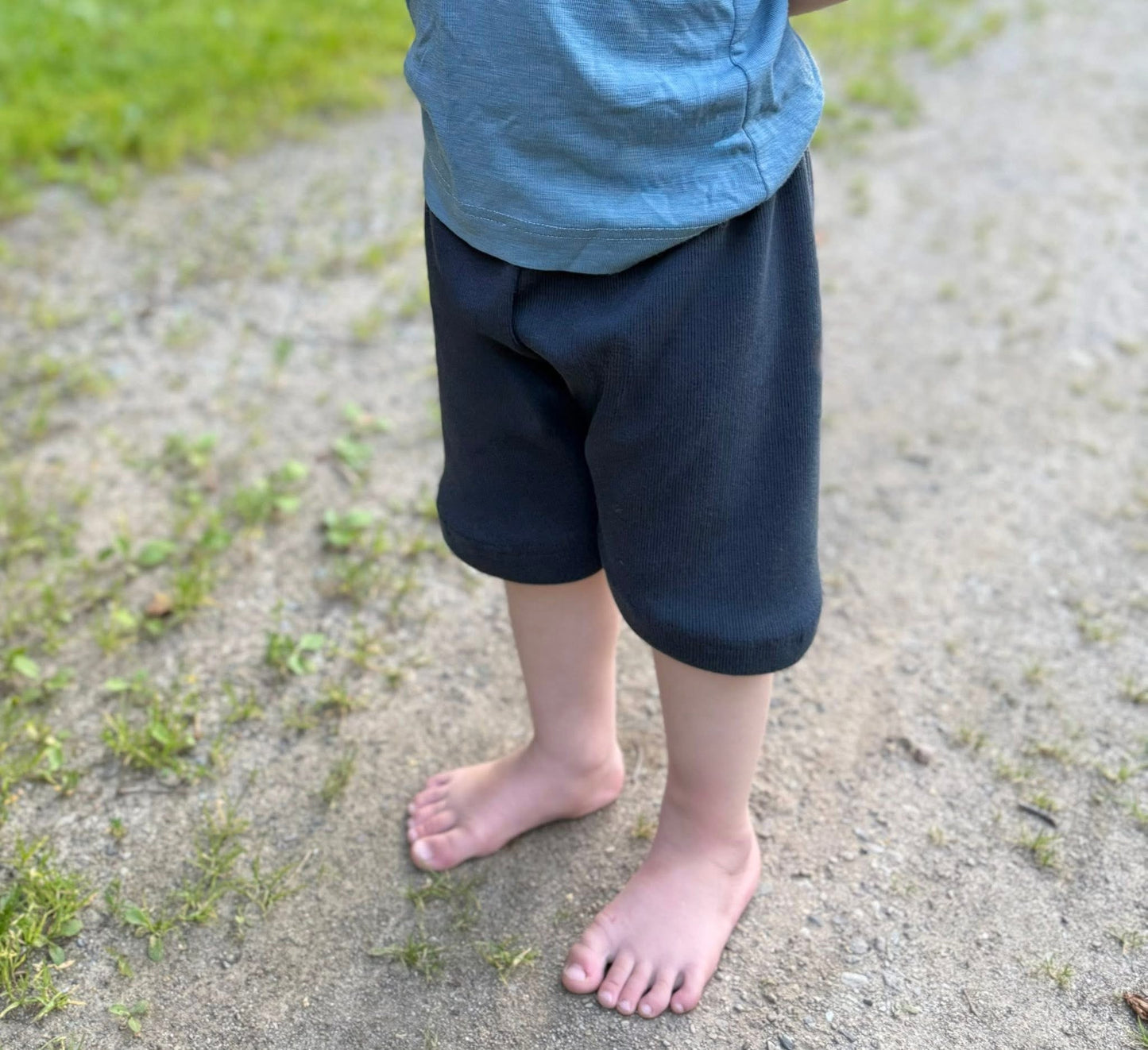 Heavy Cotton Baby / Toddler / Kids Lounge Shorts | Ocean