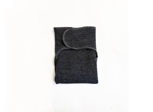 Heavy Duty Cotton Cloth Diaper Stretchy Preflat | Snowy Night