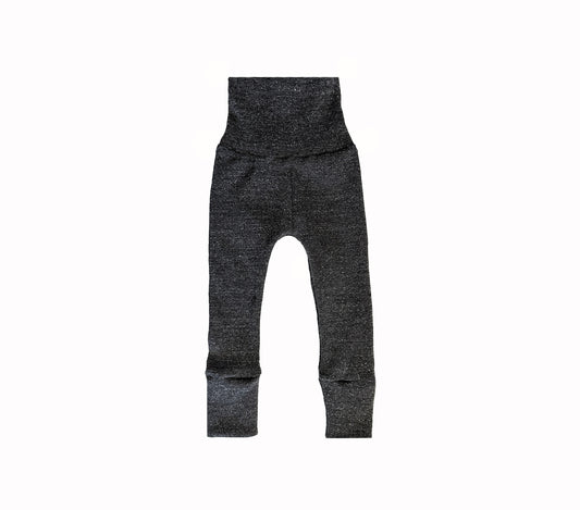 Children's Heavy Cotton Grow On™ Leggings | Snowy Night