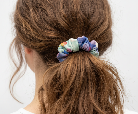 Limited Edition Kids Scrunchy Hair Tie | Celeste