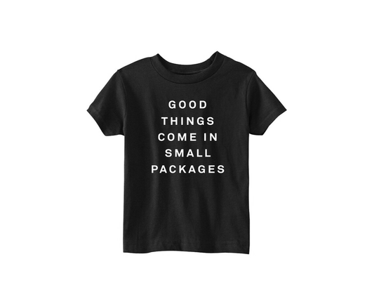 Bamboo Blend Baby / Toddler / Kids Graphic T-Shirt | Black