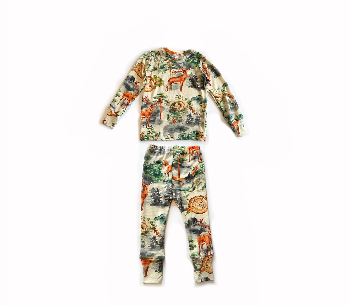 Limited Edition | Merino Wool Children's Grow On™ Base Layer Set | Into The Mist