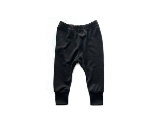 Merino Wool Baby / Toddler / Kids Leggings | Eclipse