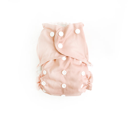 Toddler Cloth Pocket Diaper |  Blush