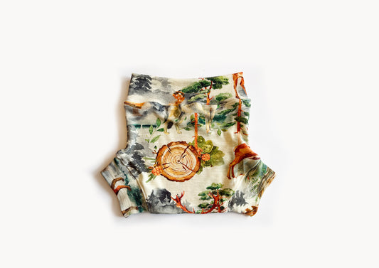 Limited Edition | Children's Merino Wool Briefs | Underwear |Into The Mist