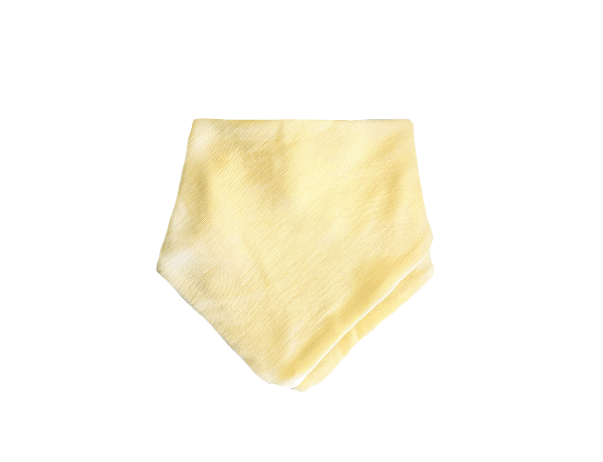 Merino Wool Bandana Bib | Buttercup