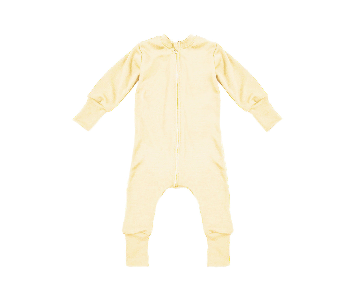 Merino Wool Zippered Sleeper | Buttercup