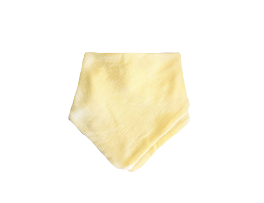 Merino Wool Bandana Bib | Buttercup