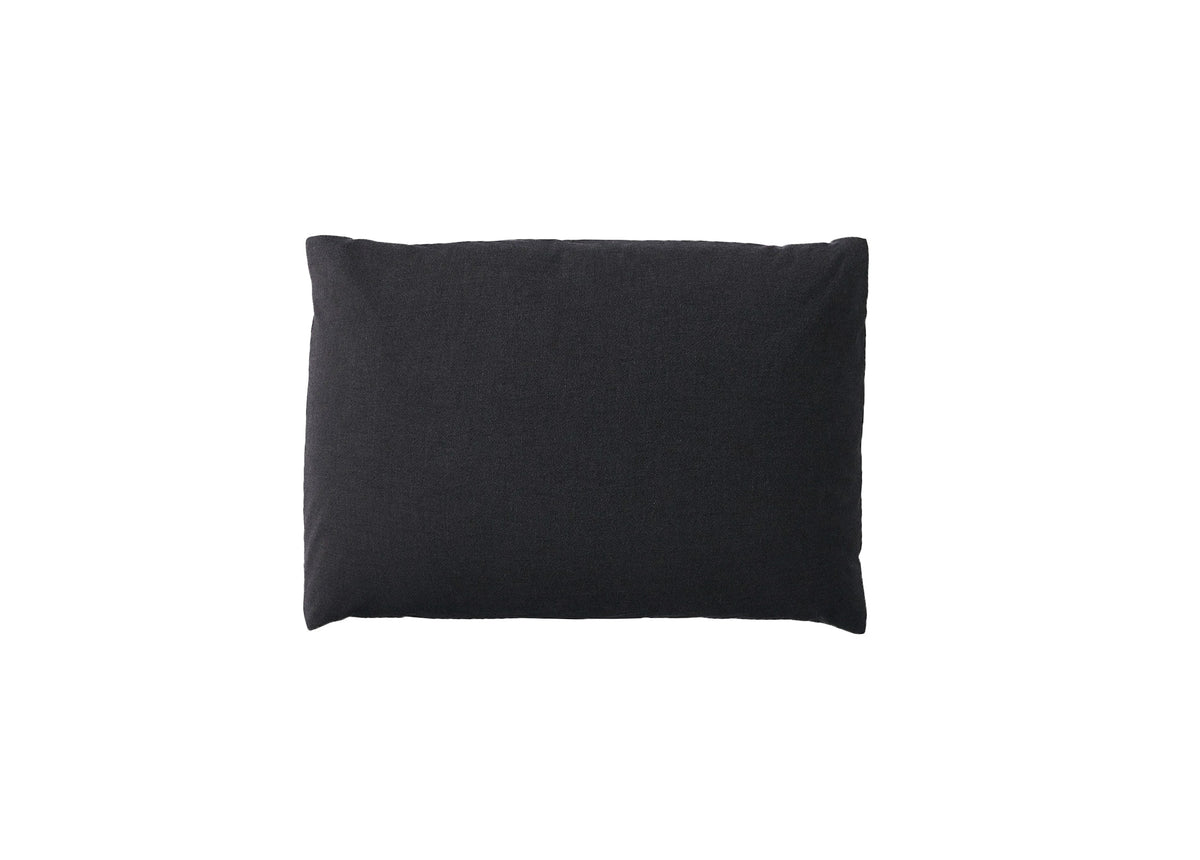 Merino Wool Jersey Pillowcase | Heathered Charcoal