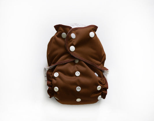 One-Size Cloth Pocket Diaper | Cocoa
