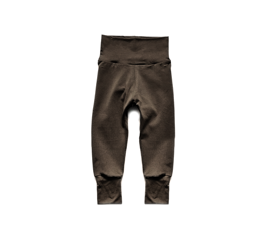 Organic Cotton Baby / Kids Leggings | Coffee