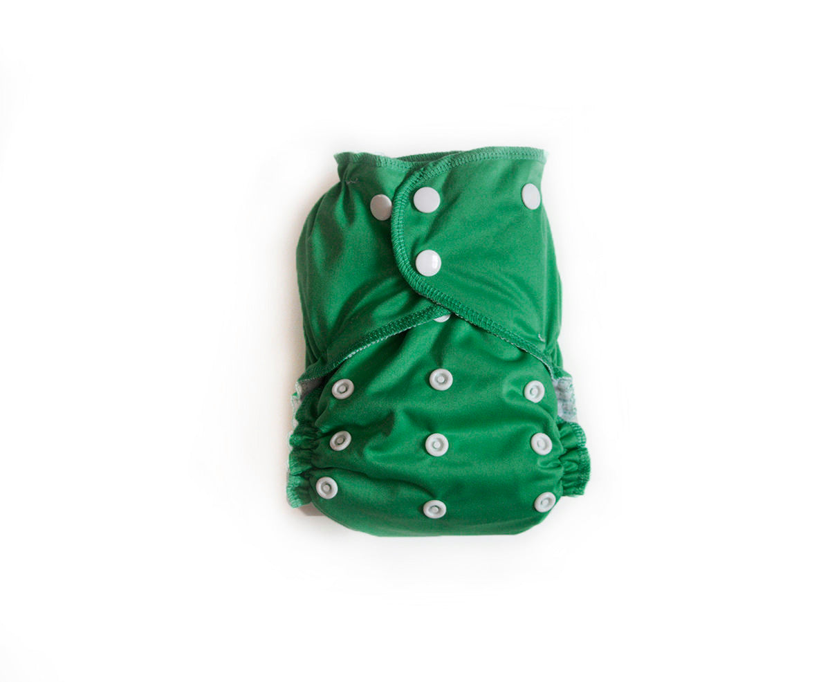 One-Size Cloth Pocket Diaper | Deep Woods