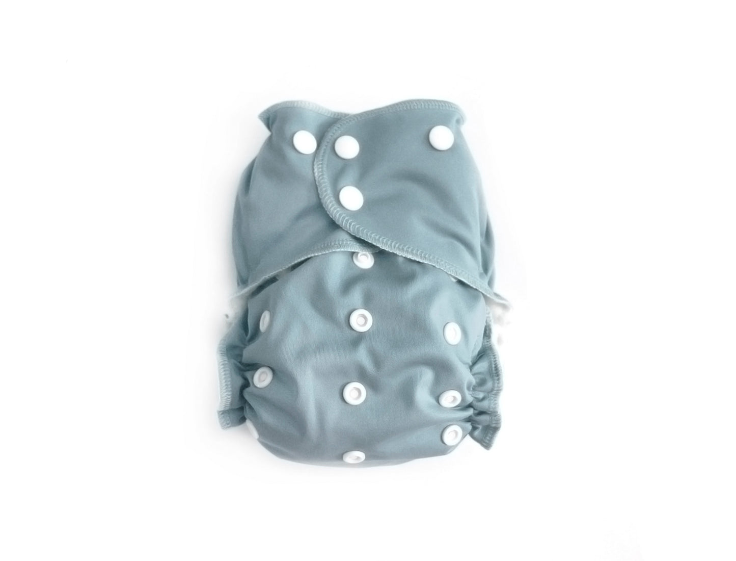 Toddler Cloth Pocket Diaper + Bamboo Trifold | Dolphin