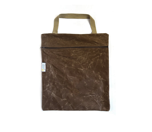 Waxed Canvas Hanging Wetbag | Hickory