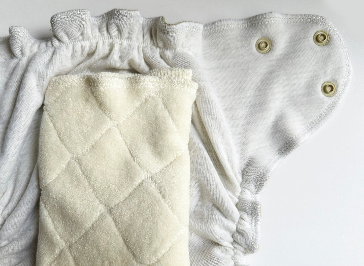 One-Size All-Wool Merino Cloth Diaper Cover | Sandy