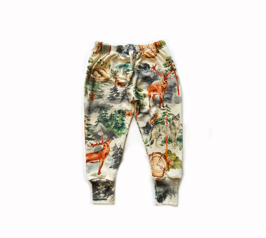 Limited Edition Merino Wool Baby / Toddler / Kids Joggers | Into the Mist