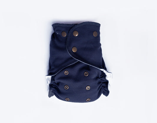 Toddler All-Wool Merino Cloth Diaper Cover | Midnight