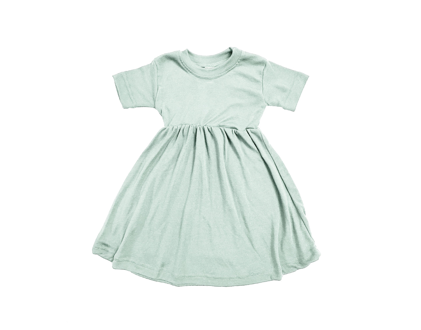 Baby / Toddler / Kids Merino /Silk Wool Twirl Dress | Mint