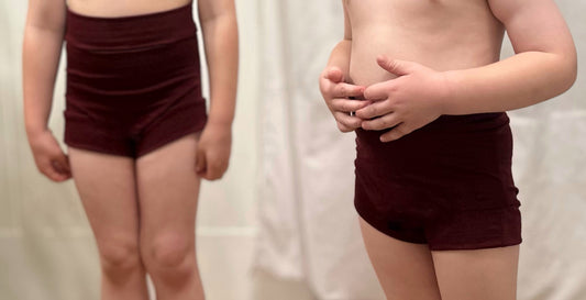 Limited Edition Toddlers / Kids Merino Wool Briefs | Underwear |Into The Mist