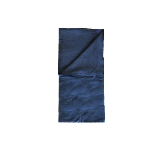 Double Layer Merino Wool Stretchy Swaddle Baby Blanket | Ocean