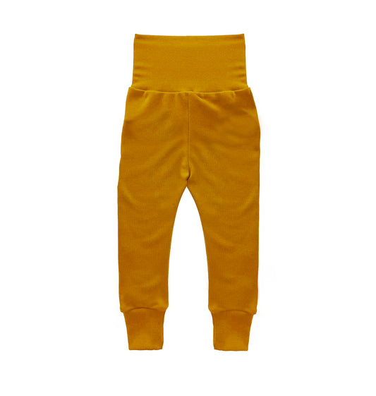 Children's Merino Wool Grow On™ Leggings  | Ochre