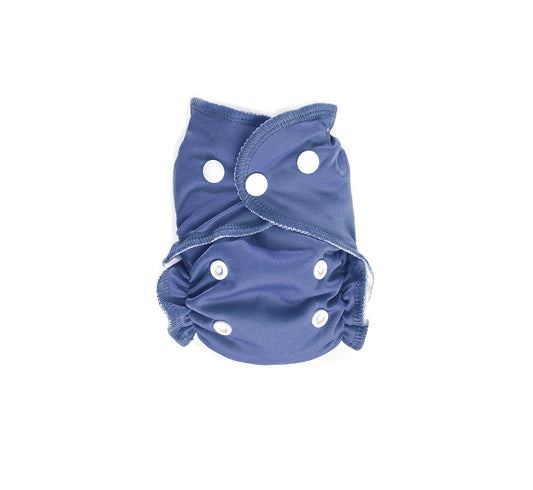 Newborn All in One (One-Piece) Cloth Diaper | Periwinkle