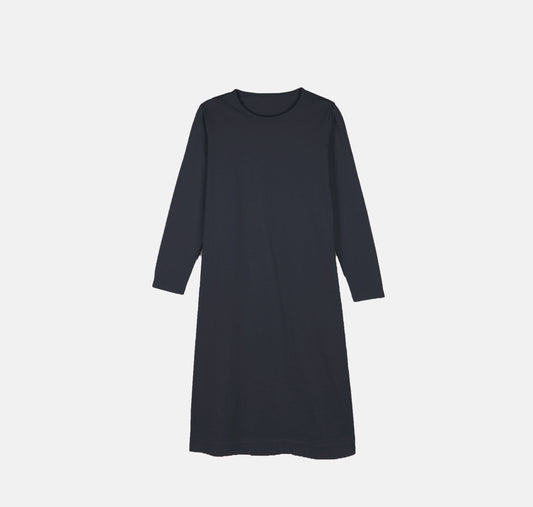 Baby / Toddler / Kids Merino Wool Long Sleeved Nightgown / Base Layer Dress | Pewter