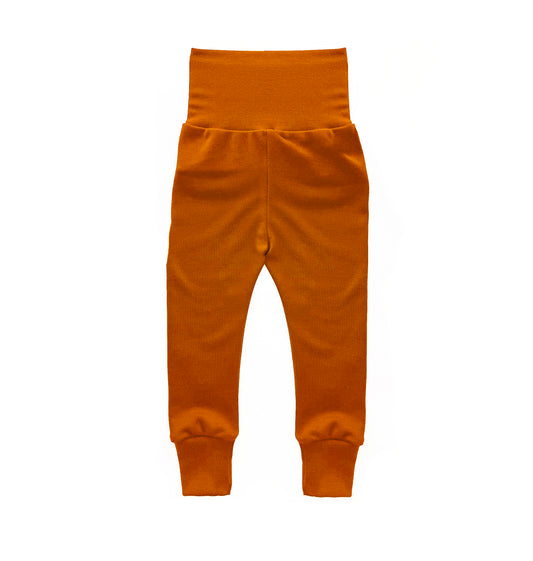 Merino Wool Baby / Toddler / Kids Leggings | Pumpkin Spice