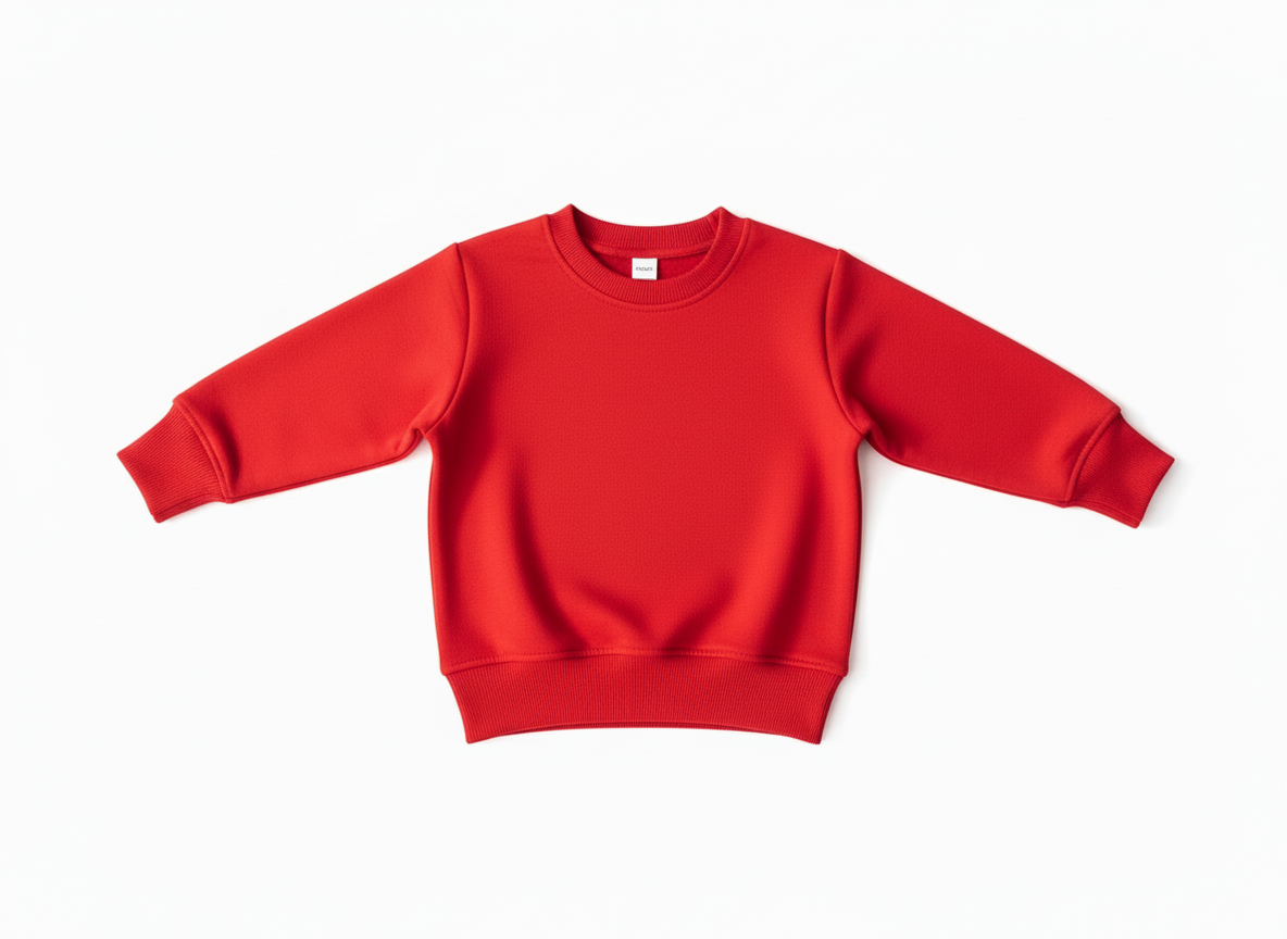 Baby / Toddler / Kids Merino Wool Long Sleeved Crew Pullover | Maple