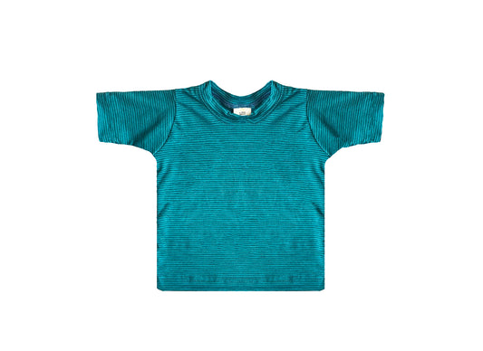 Merino Wool Baby / Toddler / Kids T-Shirt | Ripples