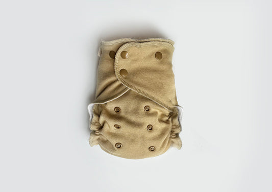 One-Size All-Wool Merino Cloth Diaper Cover | Sandy