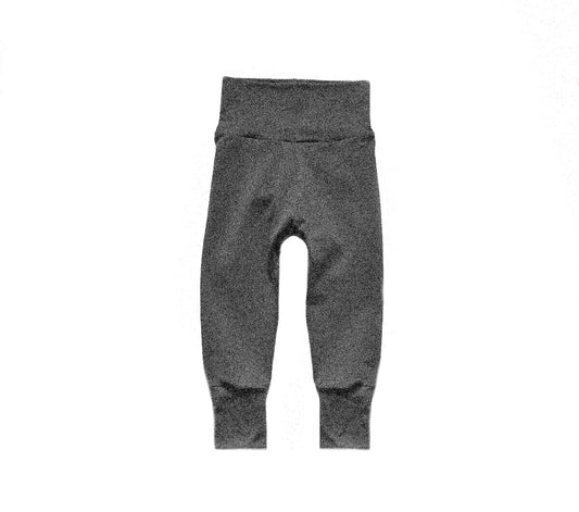 Organic Cotton Baby / Kids Leggings | Grey Slub