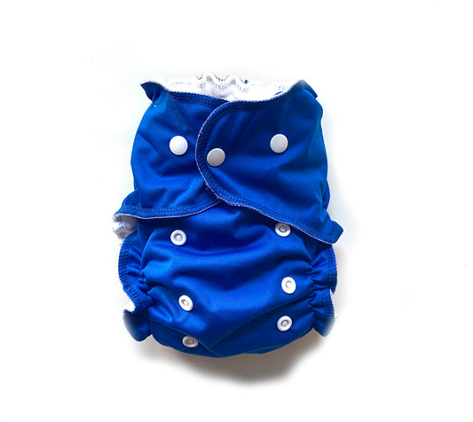 FLAWED Easy Peasies Basics One-Size Cloth Pocket Diaper | Multiple Colours