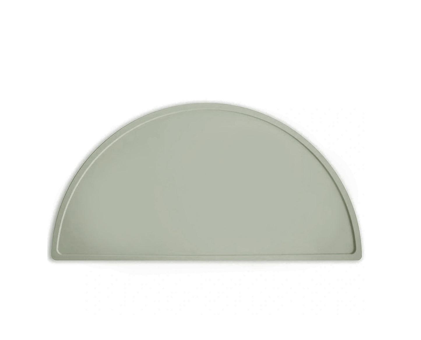 Half Moon Silicone Placemat | Sage